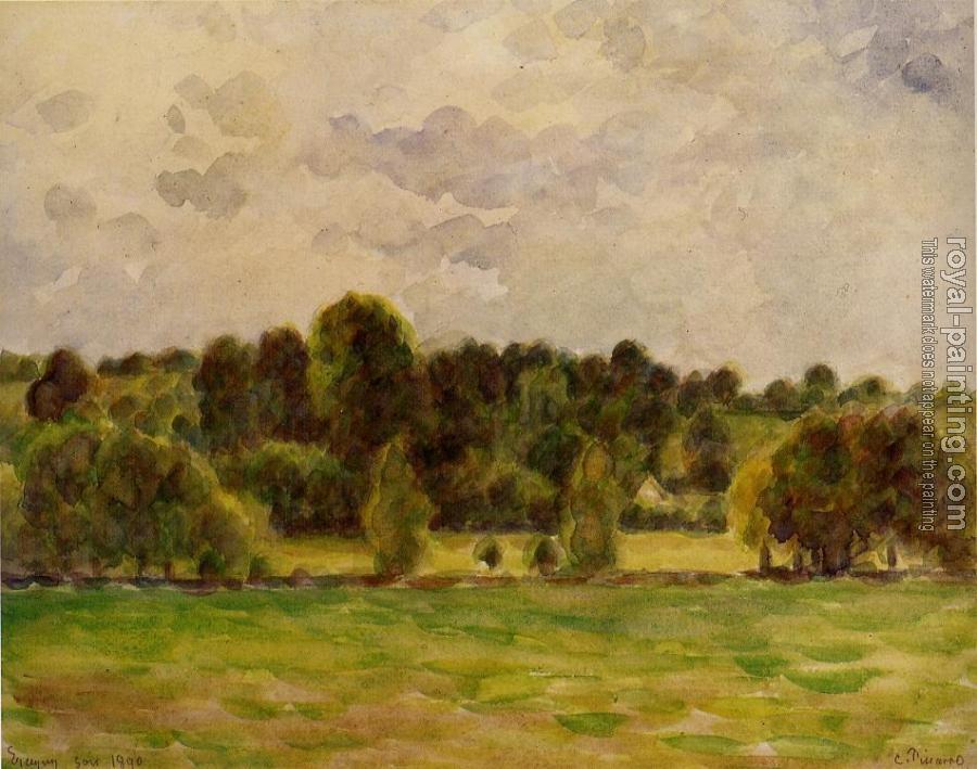 Camille Pissarro : Eragny, Twilight
